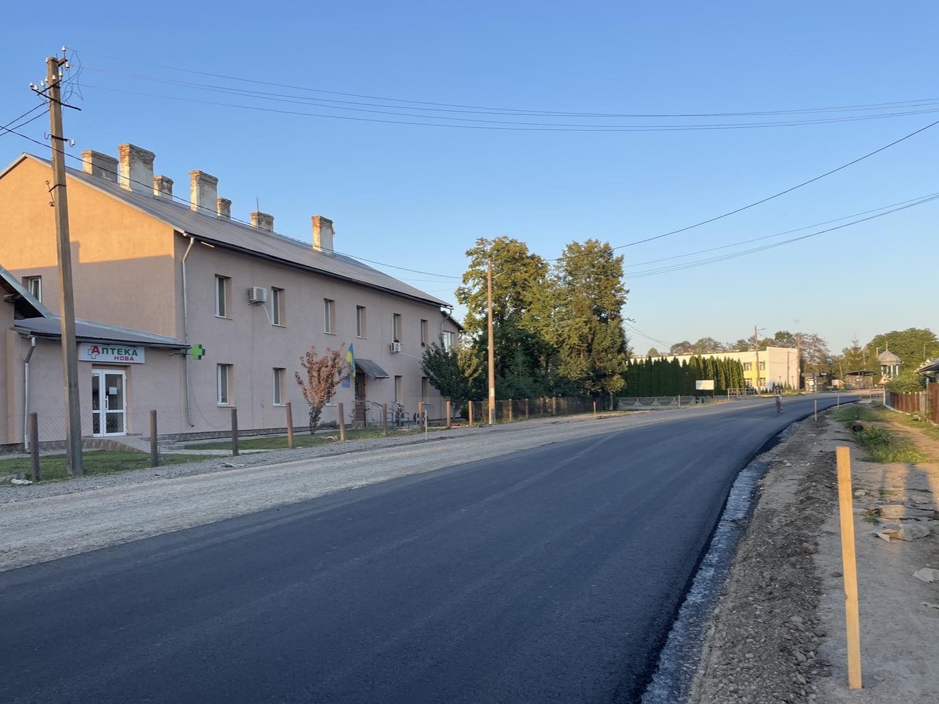 РЕМОНТ ДОРОГИ У РАЛІВЦІ