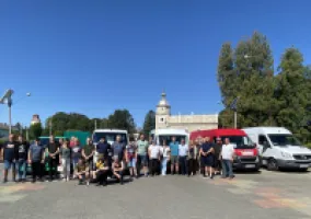 НІМЕЦЬКІ ВОЛОНТЕРИ ВКОТРЕ ПРИВЕЗЛИ ДОПОМОГУ РУДКІВСЬКІЙ ГРОМАДІ
